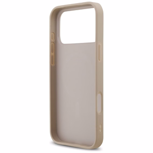 Guess 4G Ring Classic Logo MagSafe Чехол для iPhone 17 Pro Max - розовый
