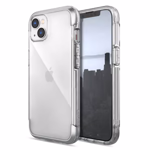 Raptic X-Doria Air viedtālruņa apvalks iPhone 14 Plus bruņots sudraba