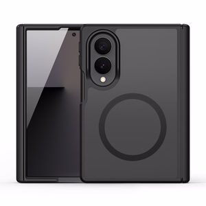 Ar MagSafe saderīgs DUX DUCIS YIND maciņš SAMSUNG Z Fold 8 Wide, melns