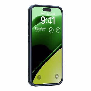 Torras Ostand Pro viedtālruņa apvalks iPhone 16 Plus (Melns)
