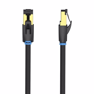Tīkla kabelis CAT8 SFTP Vention IKABI RJ45 Ethernet 40Gbps 3m melns