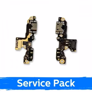 Charging Port Compatible With Xiaomi Redmi 7 with Flex / Plata (Service Pack)