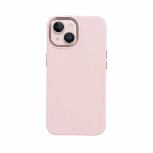 Crong Color Cover LUX Magnetic vāciņš ierīcei iPhone 15 Plus, saderīgs ar MagSafe, rozā
