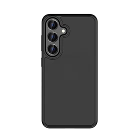 Rock Guard Touch Matte Series viedtālruņa apvalks Samsung Galaxy S25 melns