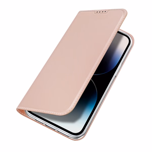 Viedtālruņa apvalks Skin Pro Wallet Case iPhone 15 Pro - rozā