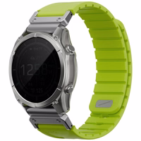 UNIQ Fluo x Smart-Fit siksniņa Garmin 26mm limonka
