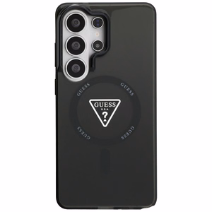 GUESS maciņš for SAMSUNG S26 Ultra GUHCS26L5HC4MLSK (Magnetic IML Gradient Triangle) melns