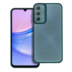 VARIETE viedtālruņa apvalks SAMSUNG A15 4G / A15 5G tumši zaļš