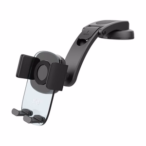 Car turētājs for mobile phone with windshield and dashboard mount zils STAR Long Neck Crystal melns