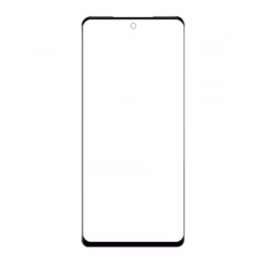 Outer Screen Glass Saderīgs ar Xiaomi Mi 10T Lite Melns Original