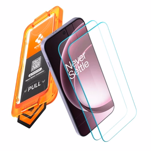 Spigen Glas.tR AlignMaster Slim rūdītais stikls, 2 gab., OnePlus 15