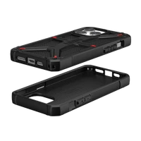 UAG Monarch viedtālruņa apvalks iPhone 15 Pro Max - melns kevlar