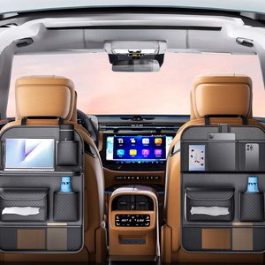 Salokāms auto organizators priekšējiem sēdekļiem ar nodalījumiem D03-B, melns