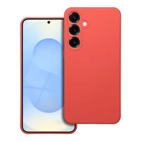 Silikona viedtālruņa apvalks SAMSUNG S25 Plus persiku krāsas