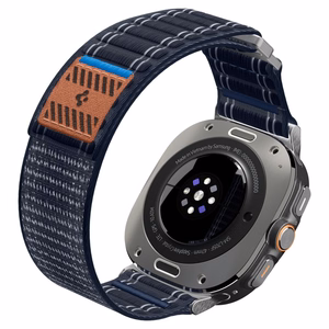 SPIGEN WBF0 siksniņa SAMSUNG GALAXY WATCH ULTRA 2024 / 2025 (47 MM) tumši zils