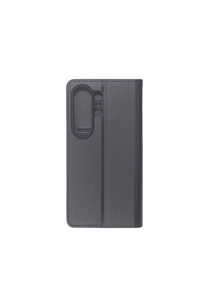 JM STAND FLIP CASE paredzēts Galaxy S26 Ultra, melnā krāsā