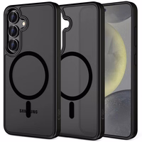 Tech-Protect MagMat MagSafe viedtālruņa apvalks Samsung Galaxy S25 FE - matēta melna