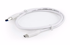 Gembird CCP-USB3-AMCM-1M-W USB-C uz USB3 kabelis 1m balts