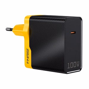FNIRSI 100 W GaN USB-C barošanas adapteris ar ES spraudni