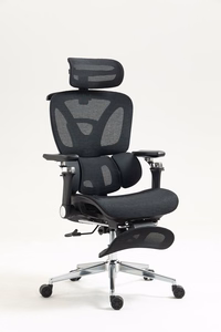 Activejet ergonomiskais biroja krēsls YK848, melns