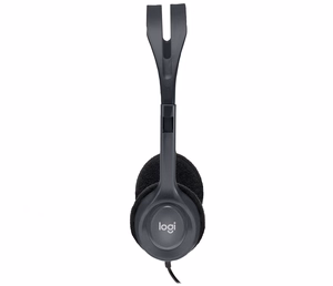 Logitech H111 stereo pelēkas austiņas 981-000593