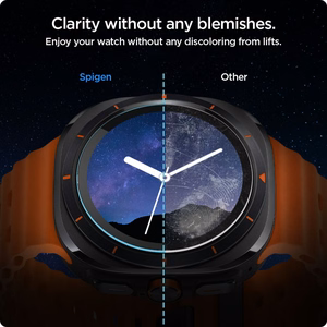 Spigen Glas.TR EZ Fit rūdīts aizsargstikls Samsung Galaxy Watch Ultra (47mm) - caurspīdīgs (2 gab. komplekts)