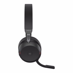 Jabra Evolve2 75 MS Stereo USB-A - wireless over-ear headphones, melns