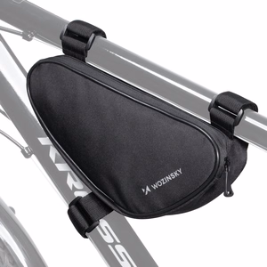 Wozinsky velosipēda rāmja soma, 1,5 l, melna (WBB11BK)