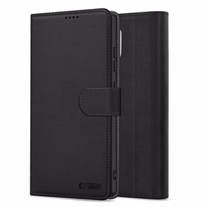Tech-Protect Wallet viedtālruņa apvalks iPhone 16e - matēts melns