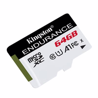 Kingston atmiņas karte 64GB microSDXC Endurance cl. 10 UHS-I 95 MB/s