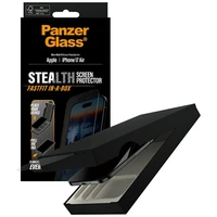 PanzerGlass Stealth īpaši plats Fastfit rūdītais aizsargstikls iPhone Air viedtālrunim