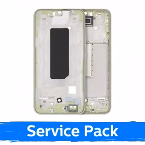 Средняя рамка для Samsung A346 A34 5G / лаймовый / (Service Pack)