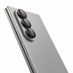 Spigen Optik Pro HD Glas.TR EZ Fit 2-gab. komplekts kameras aizsardzībai Samsung Galaxy Z Fold 7 - melns