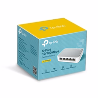TP-Link TL-SF1005D Managed Fast Ethernet (10/100) balts