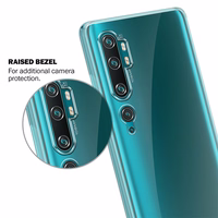 Crong Crystal Slim Cover - Xiaomi Mi Note 10 / Mi Note 10 Pro maciņš (caurspīdīgs)