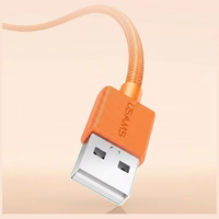 Kabelis USAMS U92 18W USB-C uz USB-A 1.2m oranžs