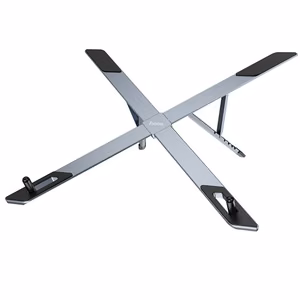 Foldable laptop stand Hoco HD9 metal gray