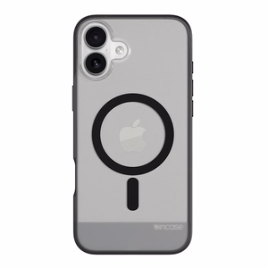 Incase Slim Case vāciņš ar MagSafe iPhone 16 Plus tālrunim, caurspīdīgs melnā krāsā