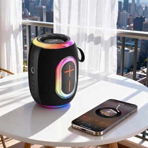 Dudao Y22 Bezvadu Skaļrunis with RGB Backlight Bluetooth 5.3 - melns