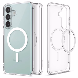 Spigen Ultra Hybrid Mag MagSafe maciņš, paredzēts Samsung Galaxy S26 FE, balts