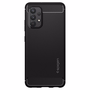 Spigen Rugged Armor apvalks Samsung Galaxy A52 / A52S - matēts melns