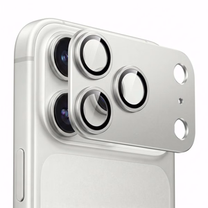 Tech-Protect Camfull Fit+ rūdīta stikla kameras aizsargs modelim iPhone 18 Pro – sudraba krāsā