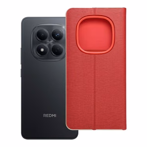 Flip case for Xiaomi Redmi NOTE 15 PRO 5G Luna Book Gold red
