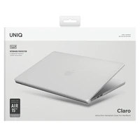 Uniq Claro MacBook Air 15'' apvalks (2023) - caurspīdīgs