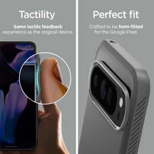 Spigen Rugged Armor Case for Google Pixel 9 Pro XL - Gray