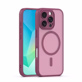 Mag Matt maciņš iPhone 16 Pro Max 6,9" bordo