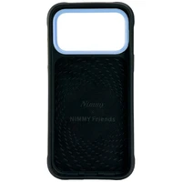 Nimmy Cool&Cute 2.0 nag viedtālruņa apvalks iPhone 17 Pro - melns