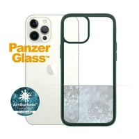 PanzerGlass ClearCase viedtālruņa apvalks iPhone 12 Pro Max – caurspīdīgs un zaļš