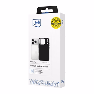 3mk Matt Case Pro for Apple iPhone 17 Pro - Matte Black