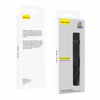 Blavec Universāla pulksteņa lenta M-07 Raptor 22mm silikona melna